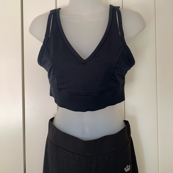 Set of A Juicy Couture black leggings and All in Motion athletic bra. - Picture 10 of 10